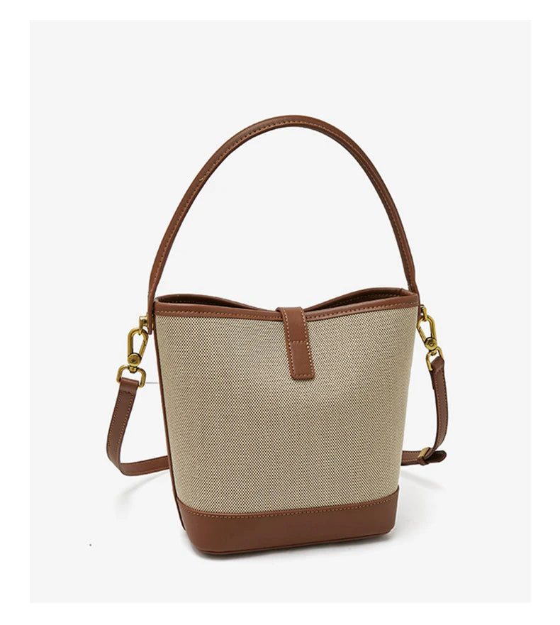 FOXER Women’s Small Crossbody Bag – Fashion Bucket Shoulder Handbag 2025