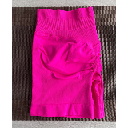 TKITK Shorts Seamless Yoga Pants Women's Fitness Outfits Shark Bite Shorts for Gym Running Cycling Bike Wear Leggings